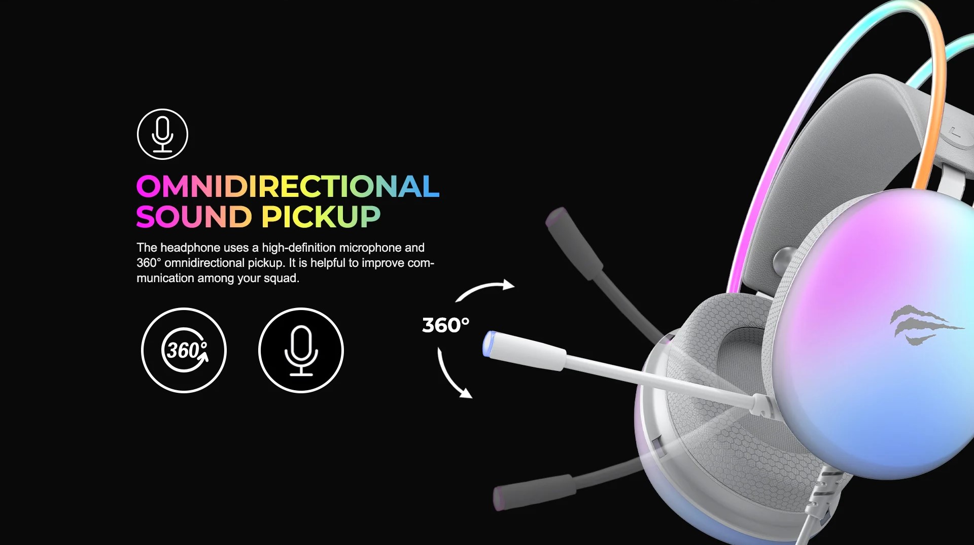 Microfon omnidirectional!