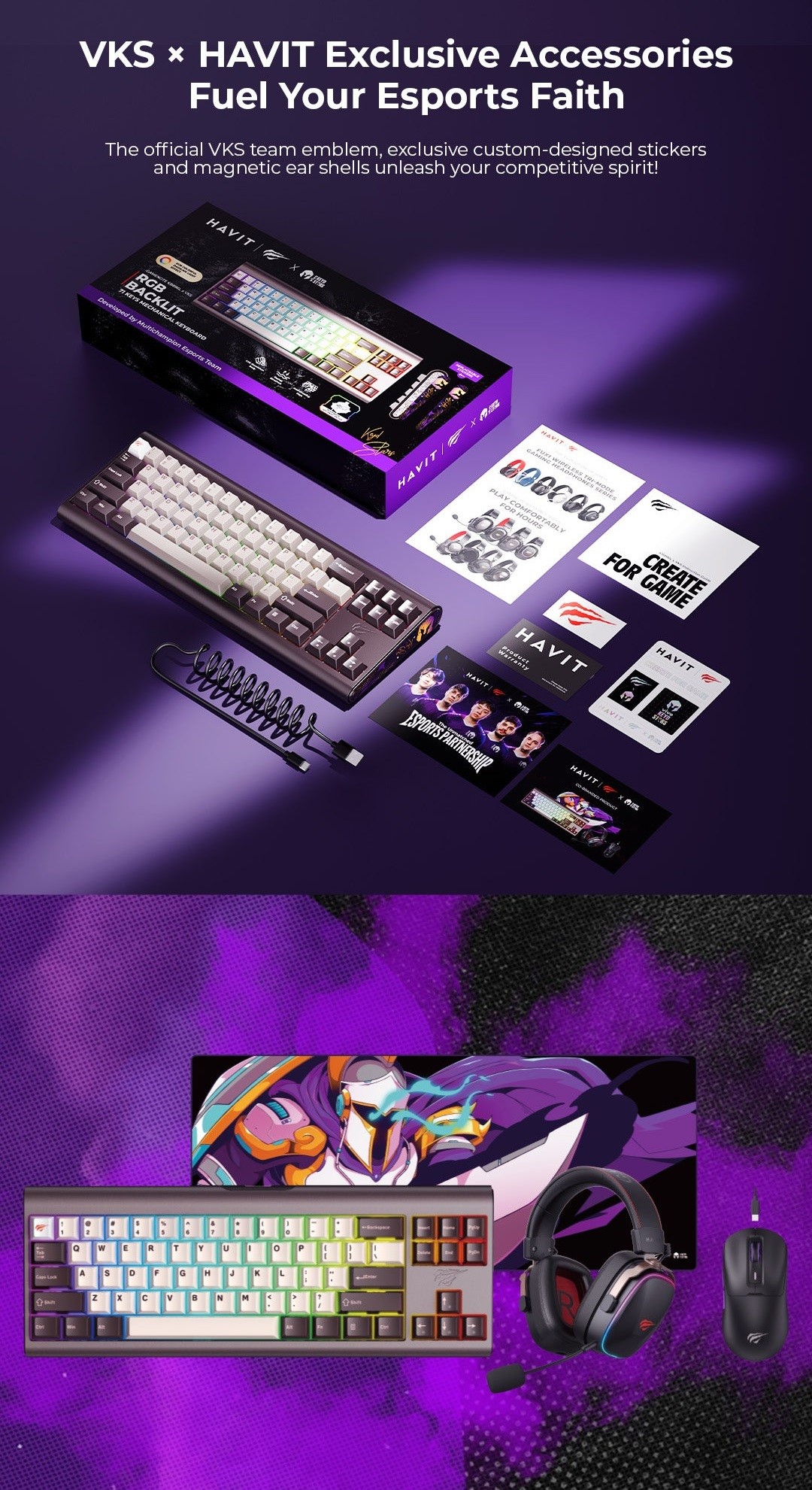 VKS & HAVIT - accesorii exclusive!