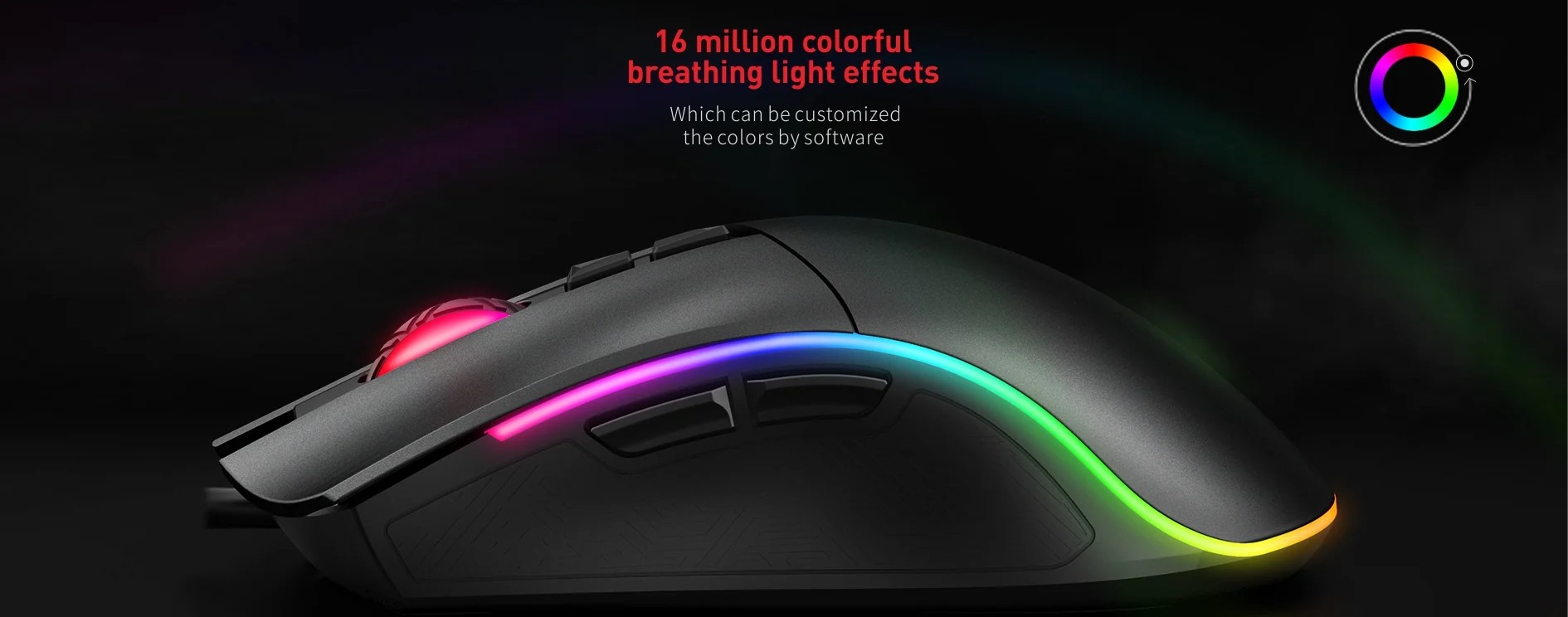 Iluminare RGB cu 16 milioane de culori!