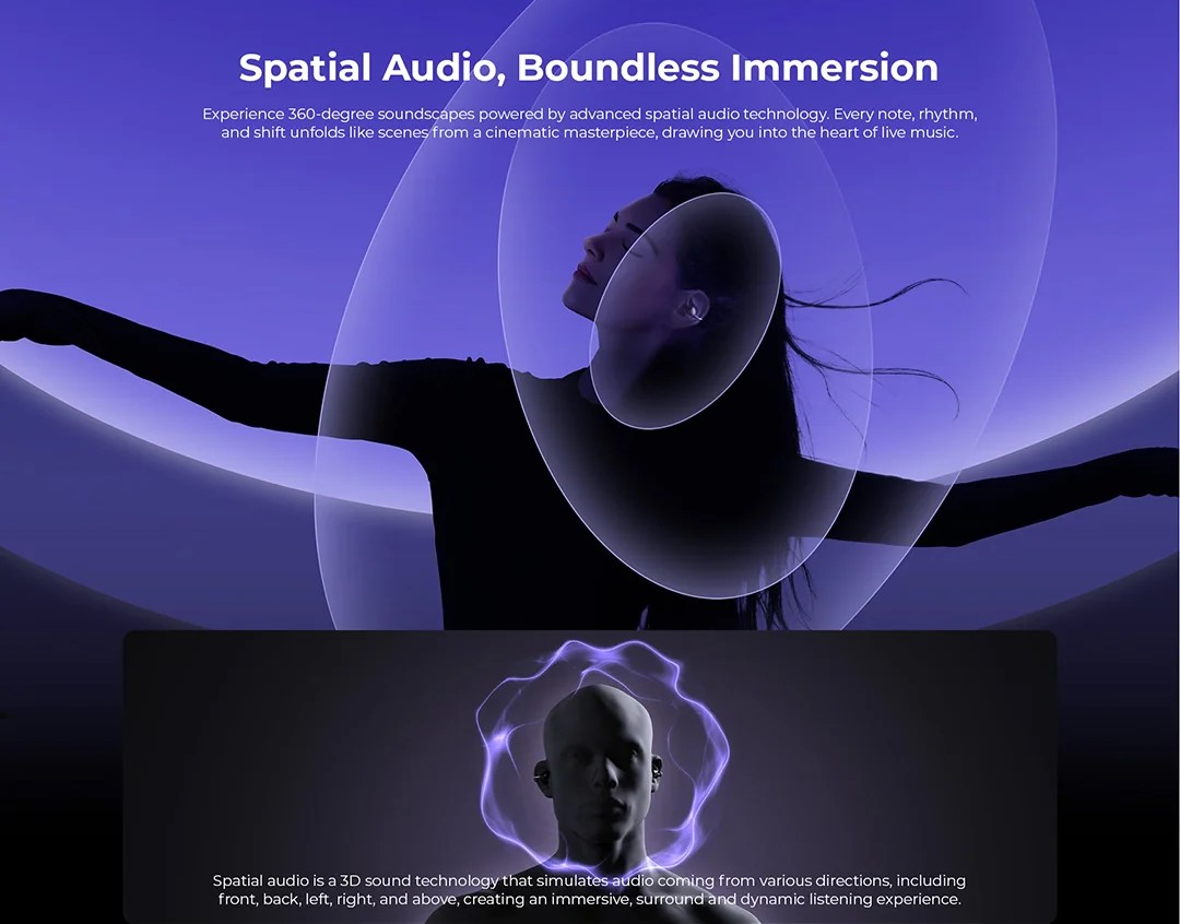 Tehnologie Spatial Audio!