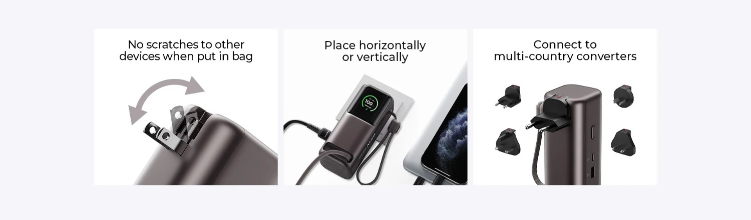 Compatibil cu prize US si EU