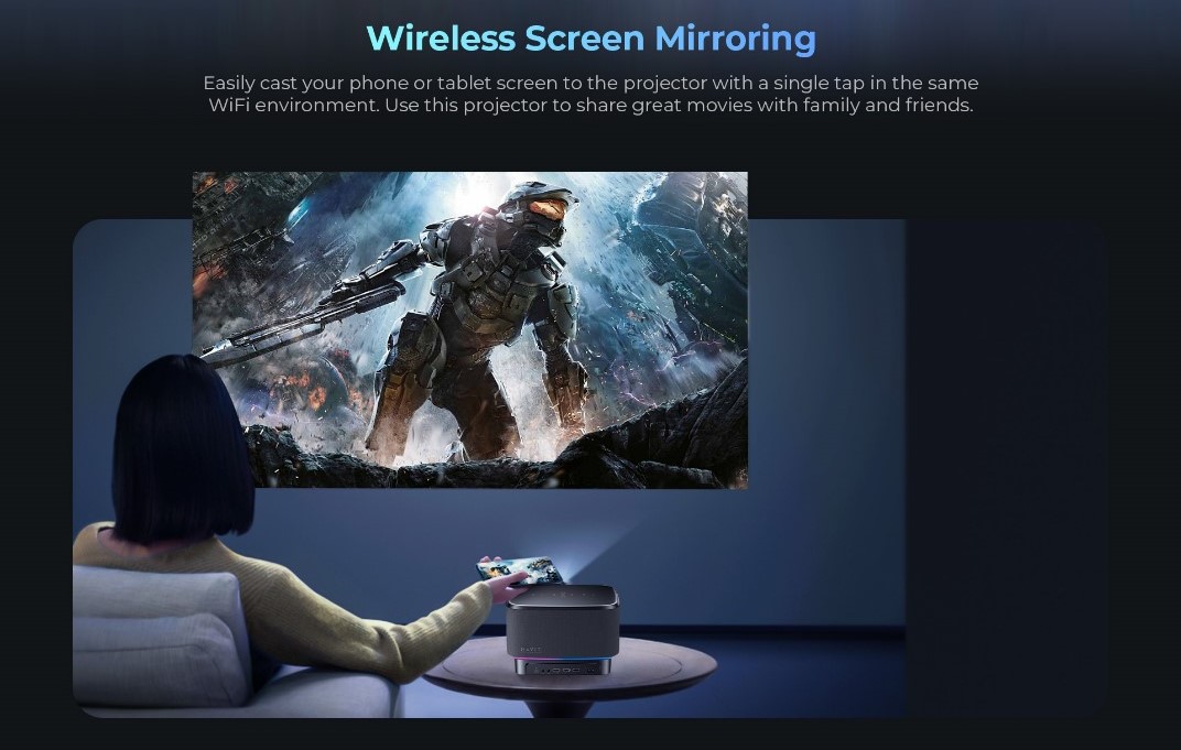 Proicteaza Wireless direct de pe telefon!