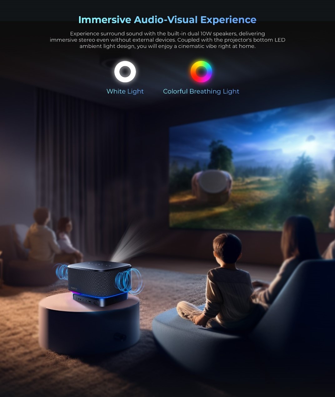 Experienta audio-video imersiva!