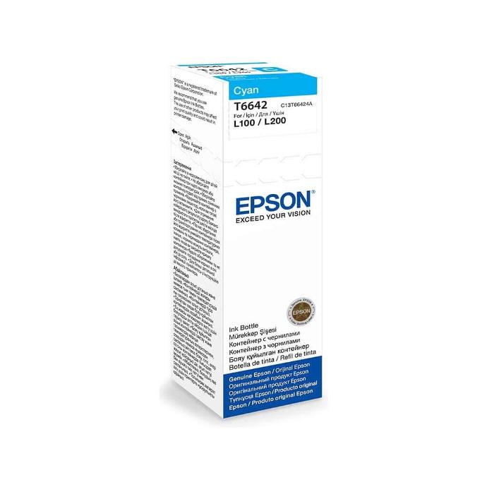 Epson T6642 Cyan - Flacon cerneala originala 